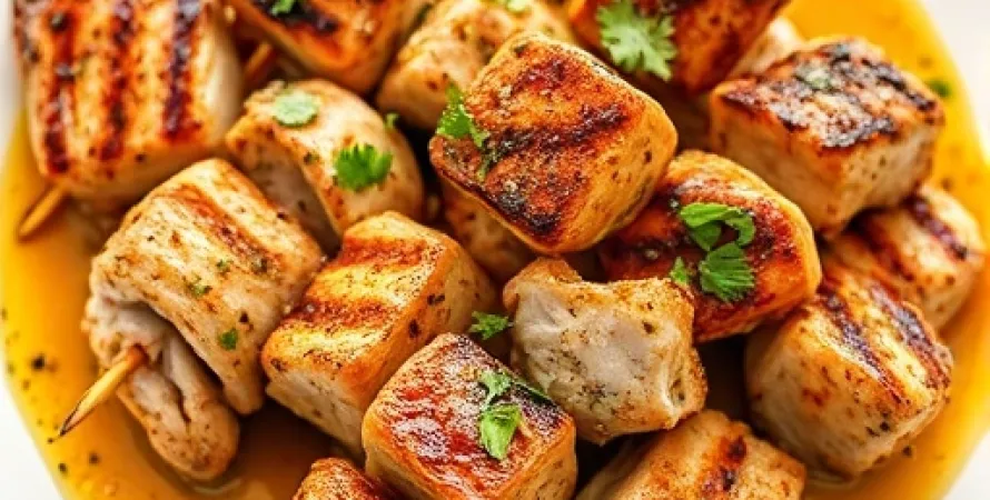 Poulet mariné libanais
