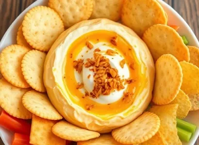 Dip au moutarde et raifort