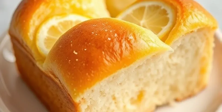 Pain au citron danois