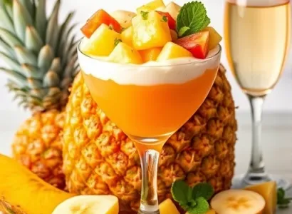 Salade de fruit tropicale