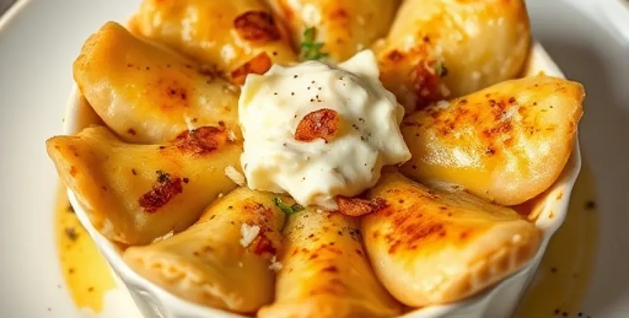 Casserole perogy façon lazy