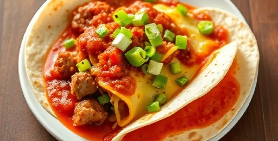 Daube de porc avec tortillas