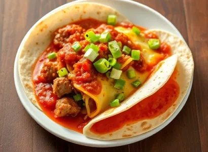 Daube de porc avec tortillas
