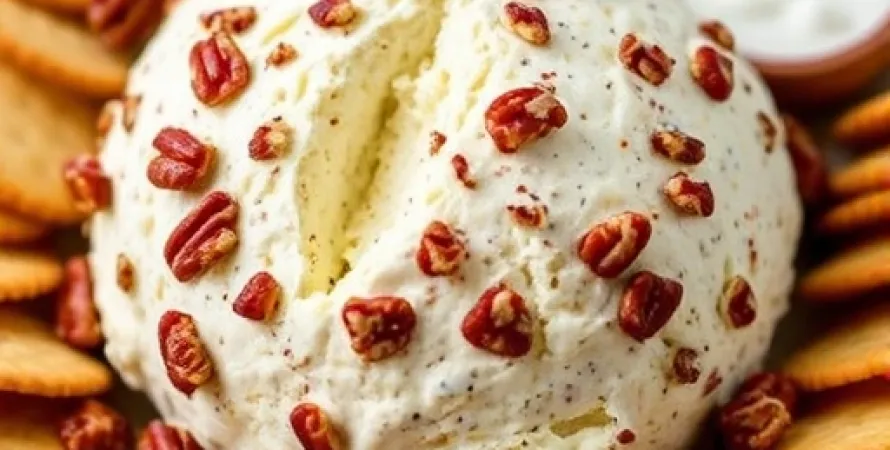 Boule de fromage aux noix