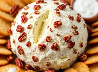 Boule de fromage aux noix