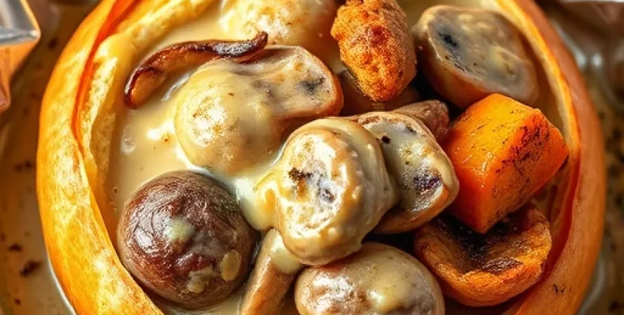 Pain farcis au fromage et viande