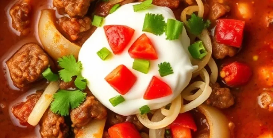 Bowl de Chili Con Carne