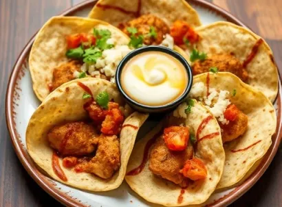 Chalupas au poulet