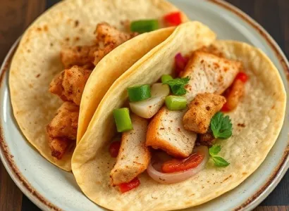 Tacos de poulet à la tahitienne