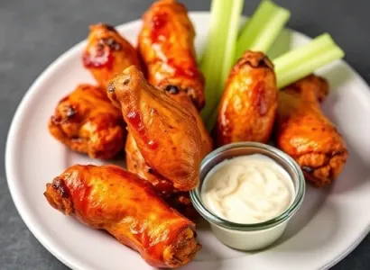 Ailes de poulet au style Buffalo