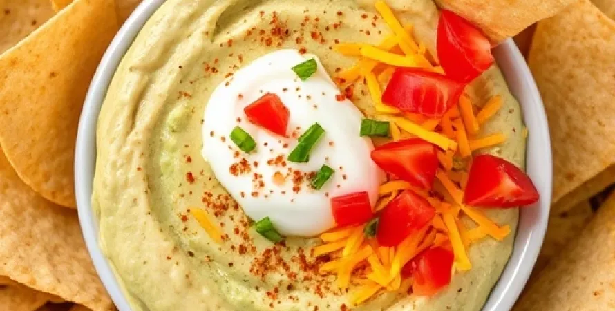 Dip d'avocat au fromage mexicain