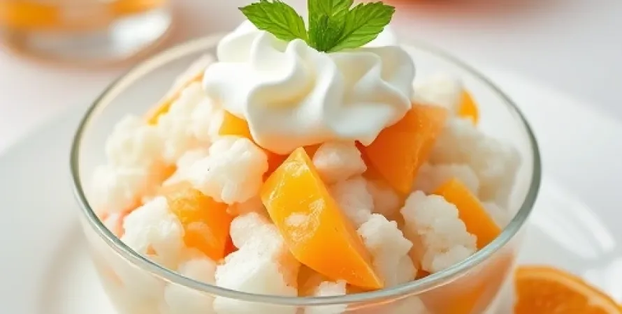 Salade de tapioca à l'orange
