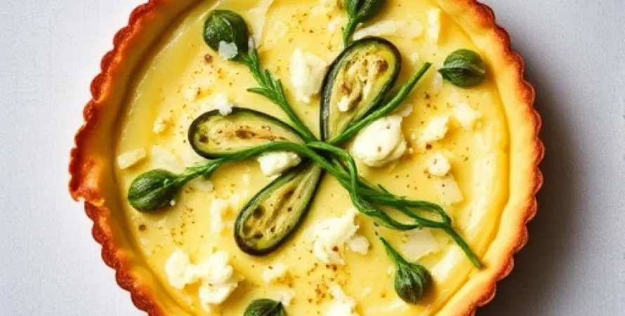 Tarte au fromage ricotta et épinards