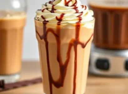 Café glacé au vanille