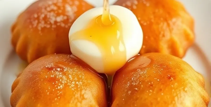 Sopaipillas frites au miel
