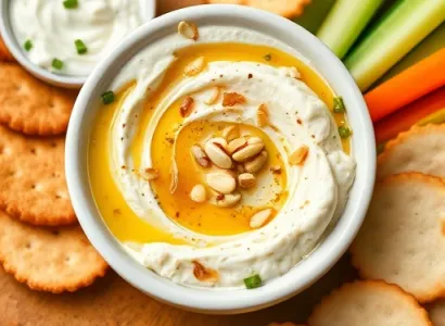 Dip d'oignon doré