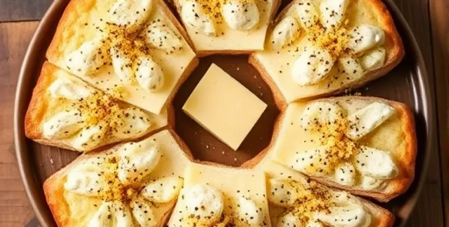 Galettes de fromage au noix