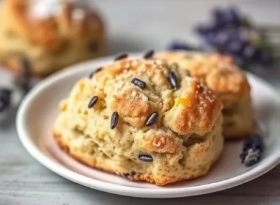 Scones à la lavande
