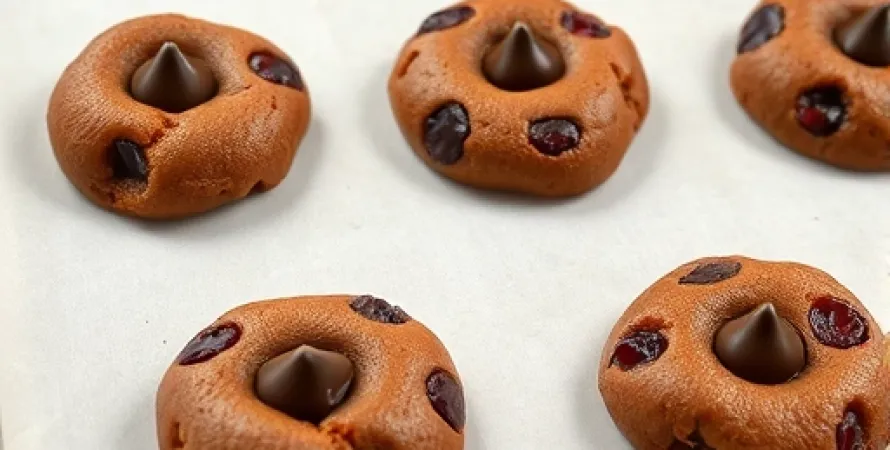 Biscuits au Chocolat et Cerise