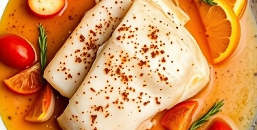 Poisson blanc à la sauce adobo