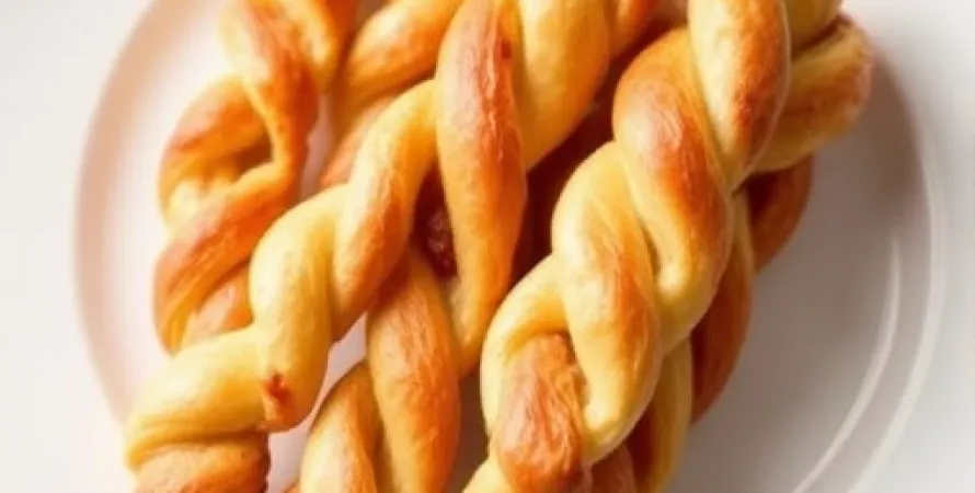 Torsades de jambon et fromage