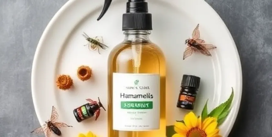 Spray naturel pour repousser les insectes