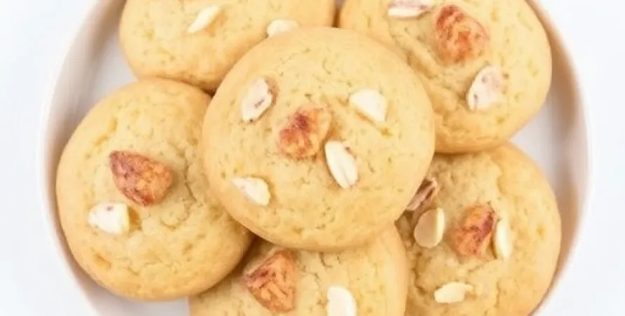 Cookies aux amandes et vanille
