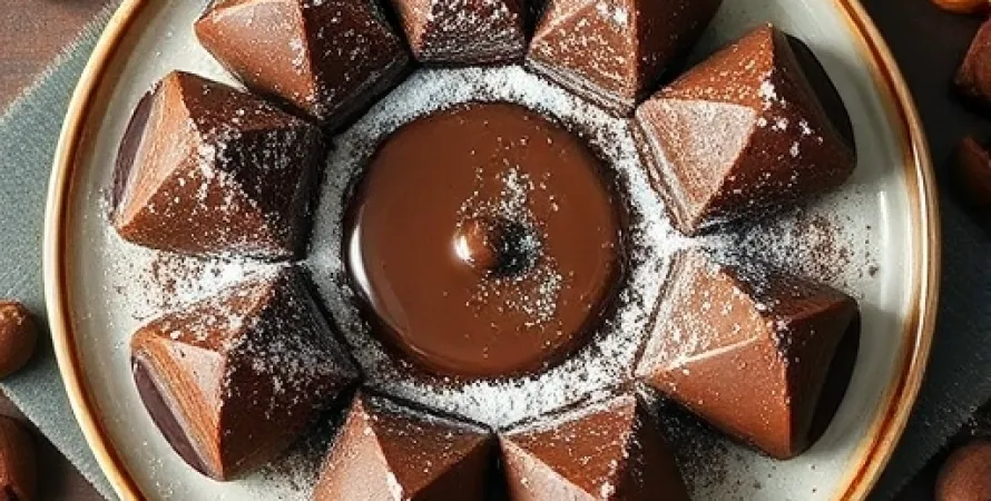 Ganche au chocolat pour hamentashen