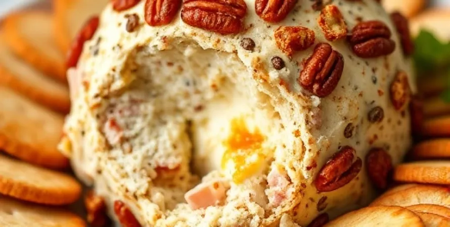 Boule de jambon et fromage
