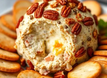Boule de jambon et fromage