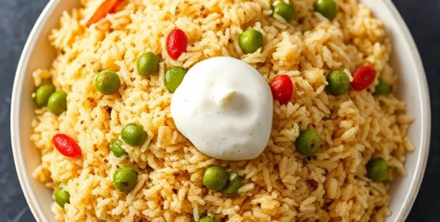 Pilaf de pois chiches à la mode pakistanaise