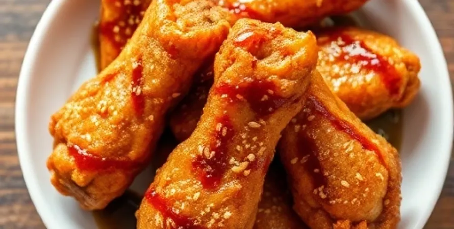 Ailes de poulet frites au style japonais