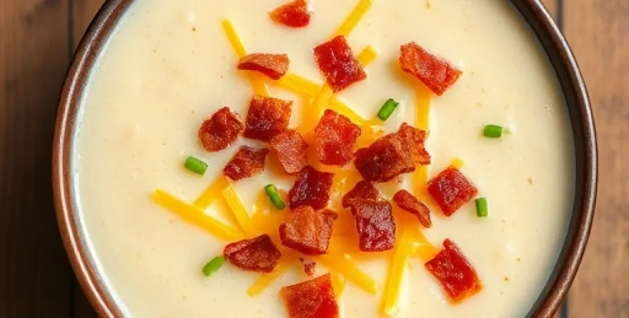 Potage de patates hash browns