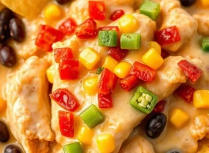 Poulet crémeux mexicain