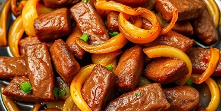Steak sauté chinois