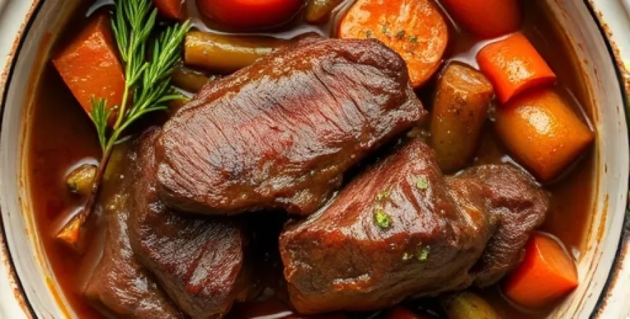 Daube de boeuf traditionnelle