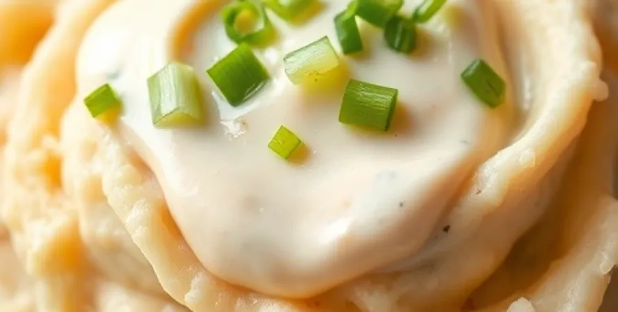 Pommes de terre écrasées au ranch