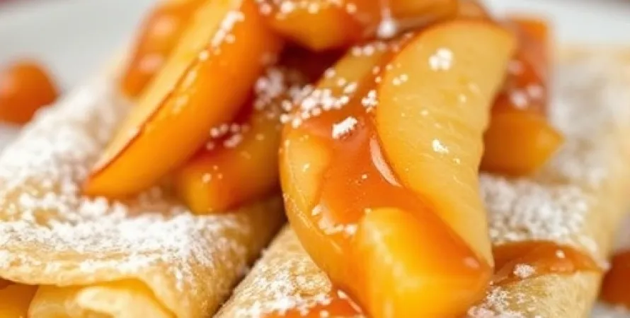 Crêpes aux pommes