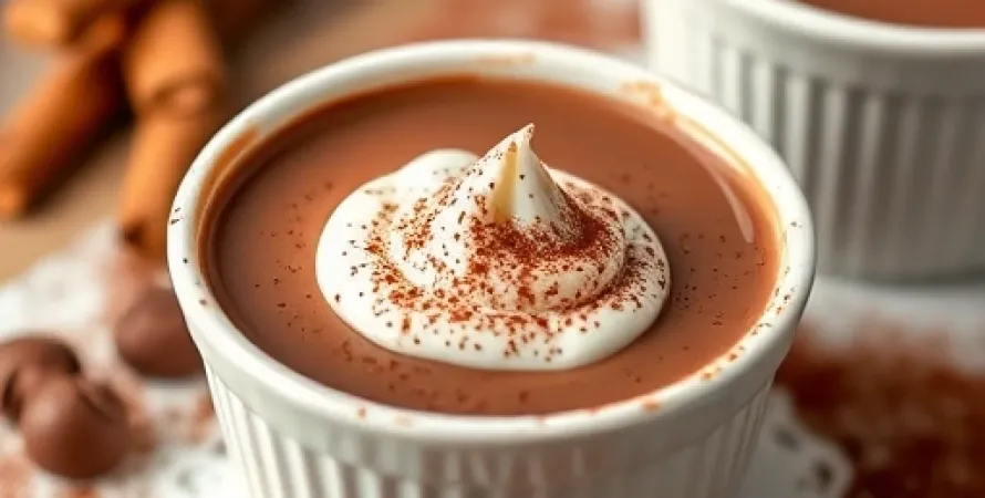 Pots de crème au cacao