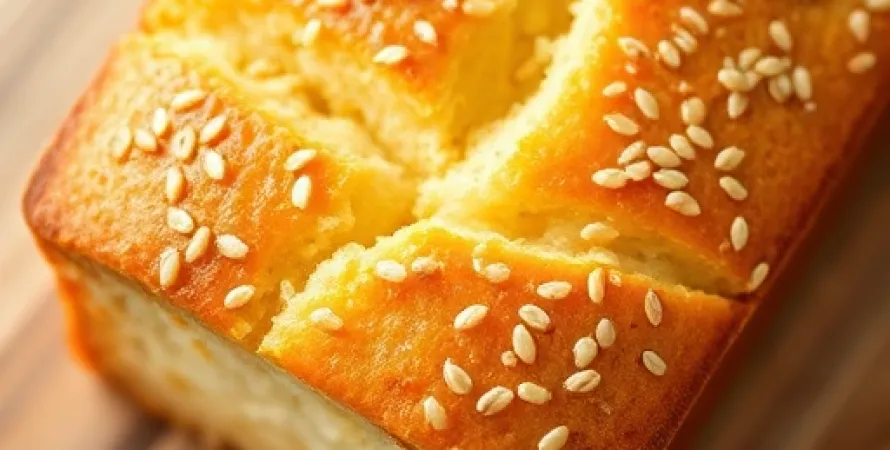 Pain au citron et sesamelle