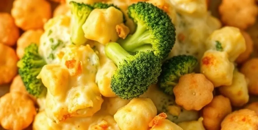Gratin de maïs et brocolis