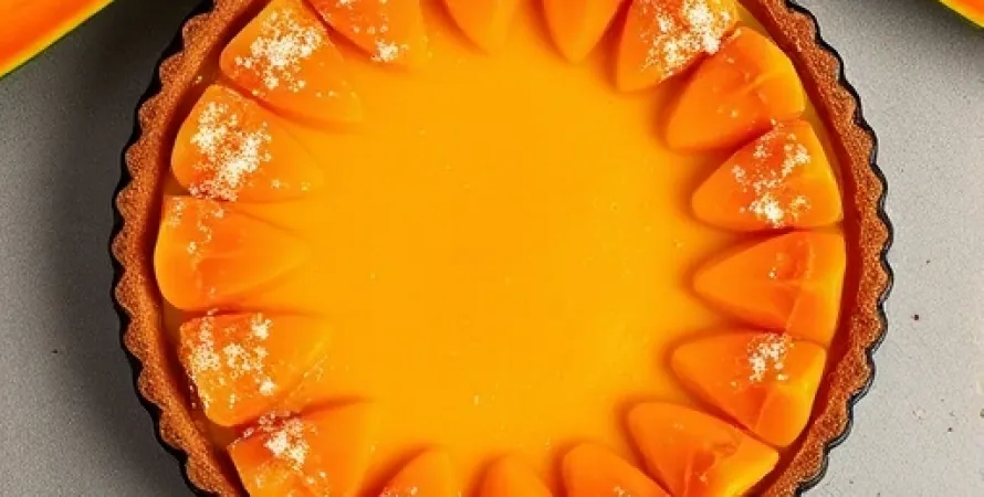 Tarte aux papayes