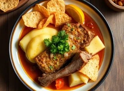 Ragoût de porc et de patate douce