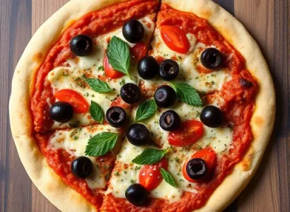 Pizza mexicaine végane sans gluten