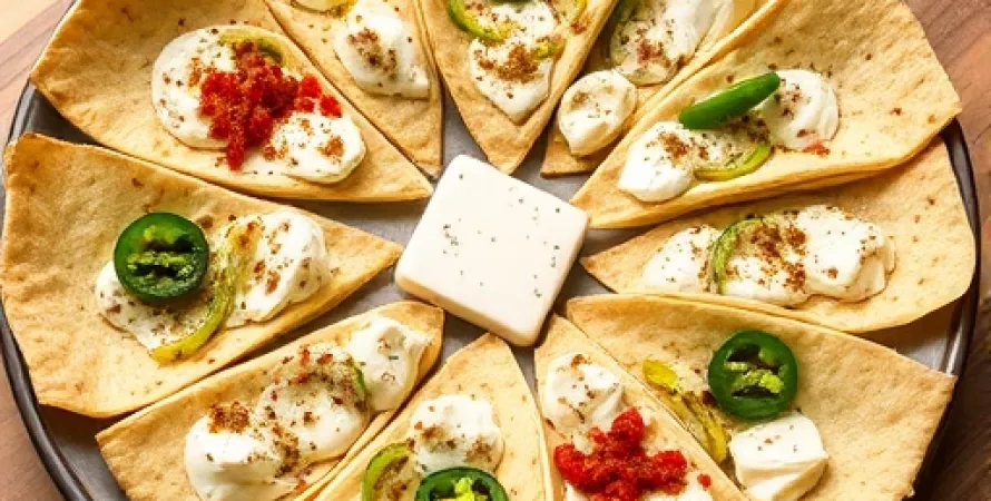 Quesadillas aux épinards suisses
