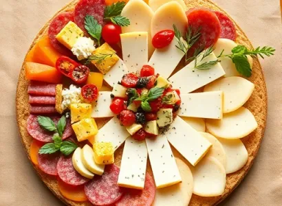 Rouleau à l'antipasto
