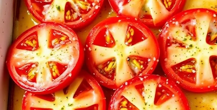 Tomates au cheddar