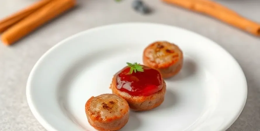 Bites de kielbasa au chili