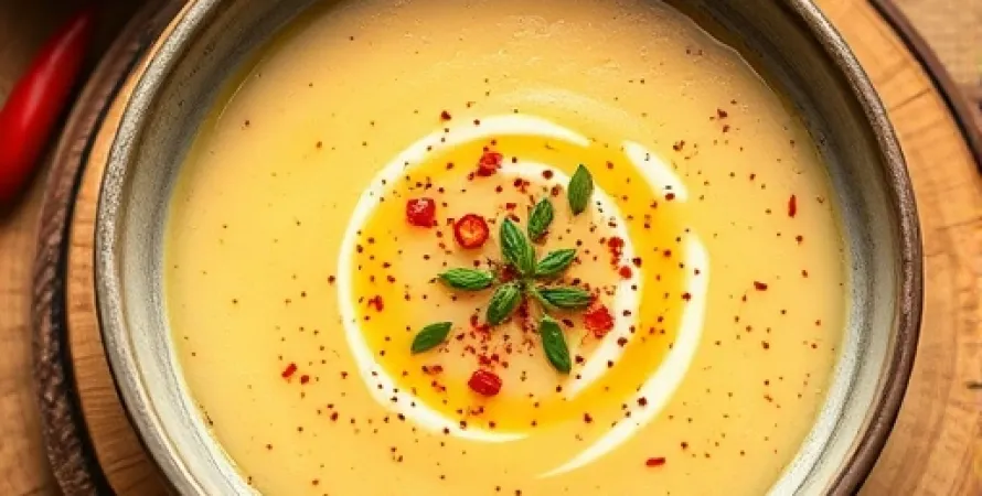 Soupe de Patates Douces au Piment