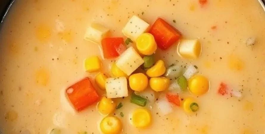 Potage de maïs au cookueur lent